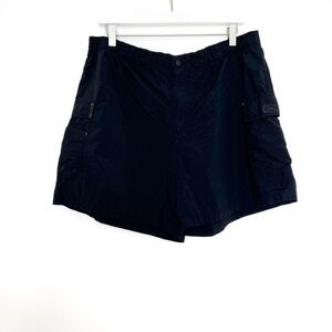 Columbia Shorts Women's Black Color Shorts Side Pockets Hiking 100% Nylon